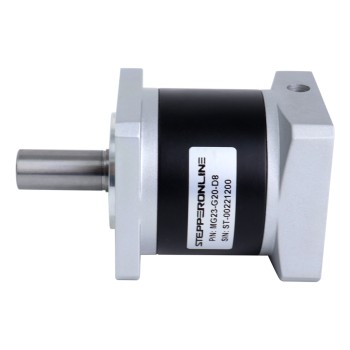 MG Series Planetary Gearbox Gear Ratio 20:1 Backlash 50arc-min for 8mm Shaft Nema 23 Stepper Motor