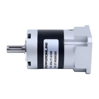 MGL Series Planetary Gearbox Gear Ratio 100:1 Backlash 45arc-min for 5mm Shaft Standard Nema 17 Stepper Motor