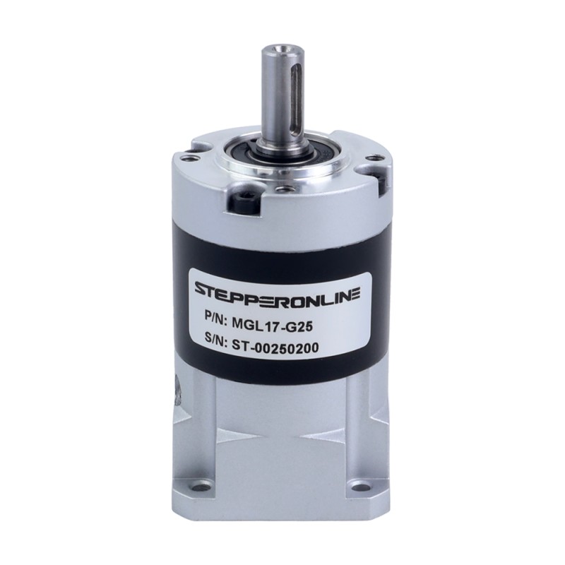 MGL Series Planetary Gearbox Gear Ratio 25:1 Backlash 45arc-min for 5mm Shaft Standard Nema 17 Stepper Motor