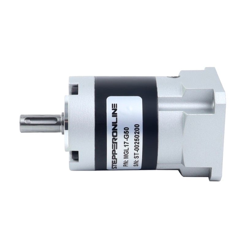 MGL Series Planetary Gearbox Gear Ratio 50:1 Backlash 45arc-min for 5mm Shaft Standard Nema 17 Stepper Motor