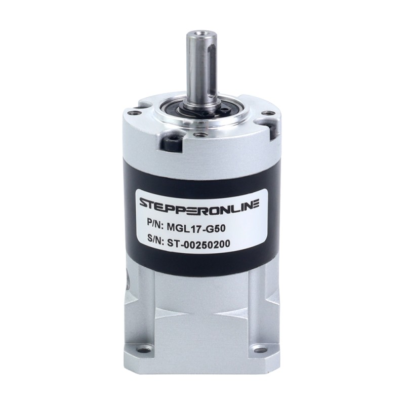 MGL Series Planetary Gearbox Gear Ratio 50:1 Backlash 45arc-min for 5mm Shaft Standard Nema 17 Stepper Motor
