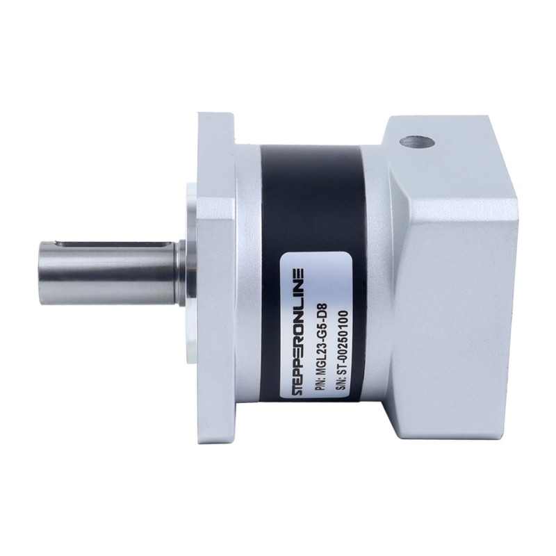 MGL Series Planetary Gearbox Gear Ratio 5:1 Backlash 30arc-min for 8mm Shaft Standard Nema 23 Stepper Motor