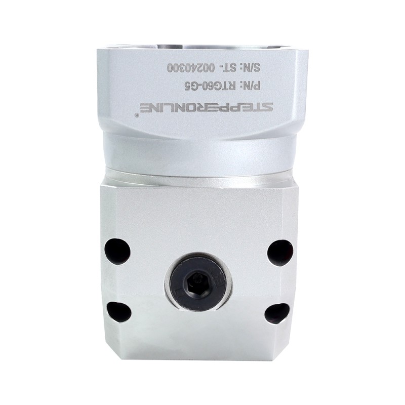 RTG Series 60mm 5:1 Right Angle Planetary Gearbox Backlash 10arc-min for Servo Motors