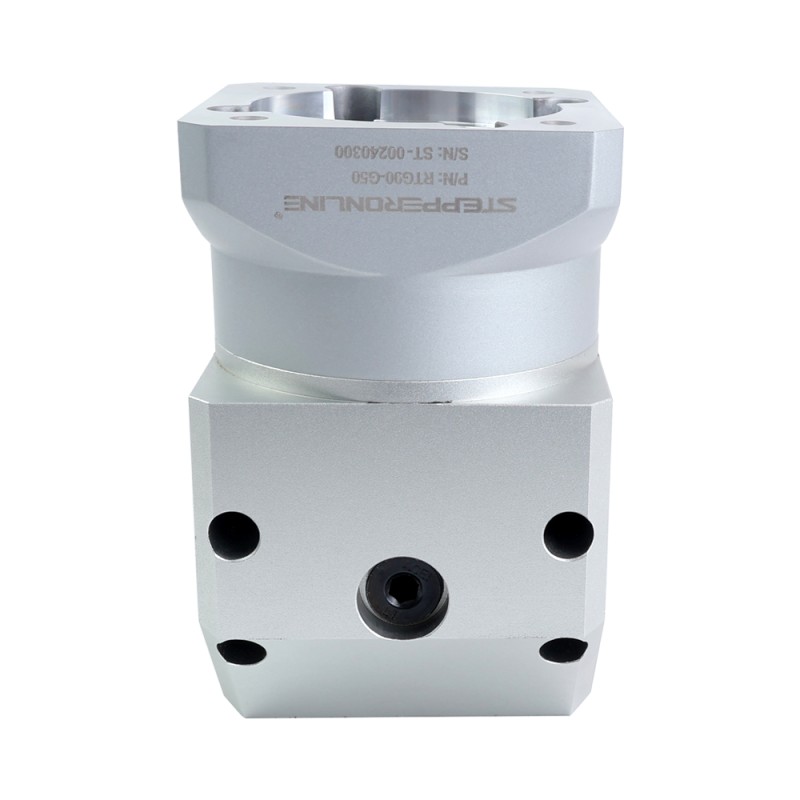 RTG Series 90mm 50:1 Right Angle Planetary Gearbox Backlash 15arc-min for Servo Motors