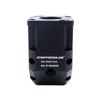 RYG Series Right Angle Planetary Gearbox Gear Ratio 10:1 Backlash 15arc-min for Nema 17 Stepper Motor