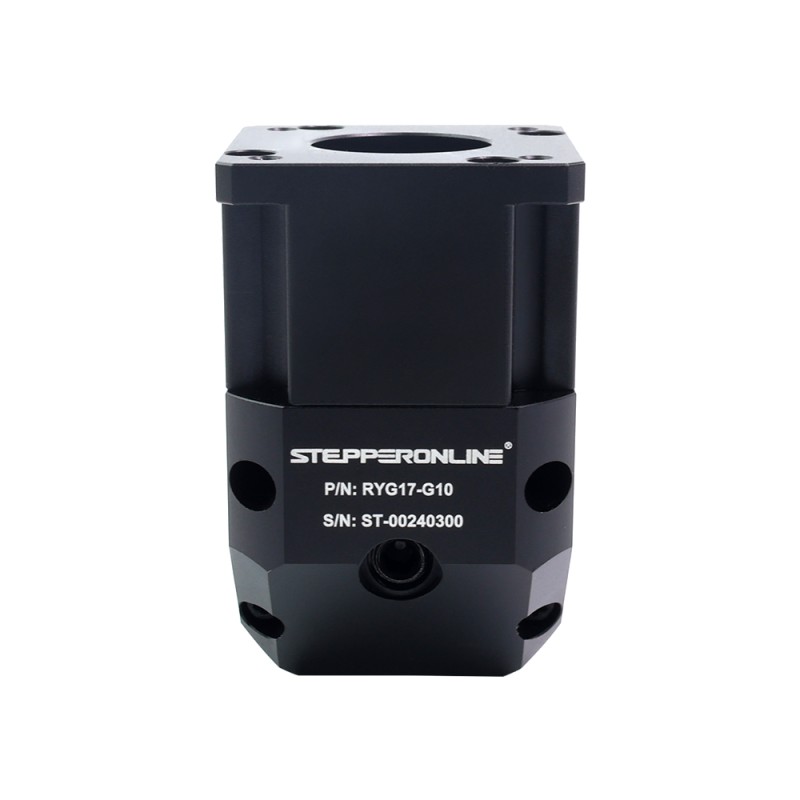 RYG Series Right Angle Planetary Gearbox Gear Ratio 10:1 Backlash 15arc-min for Nema 17 Stepper Motor