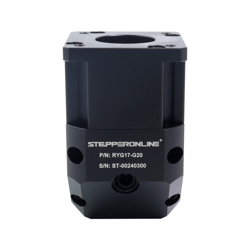 RYG Series Right Angle Planetary Gearbox Gear Ratio 20:1 Backlash 20arc-min for Nema 17 Stepper Motor