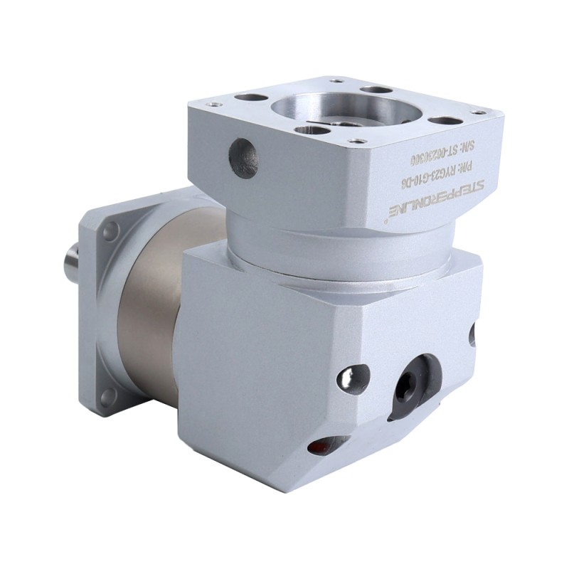 RYG Series Right Angle Planetary Gearbox Gear Ratio 10:1 Backlash 10arc-min for Nema 23 Stepper Motor