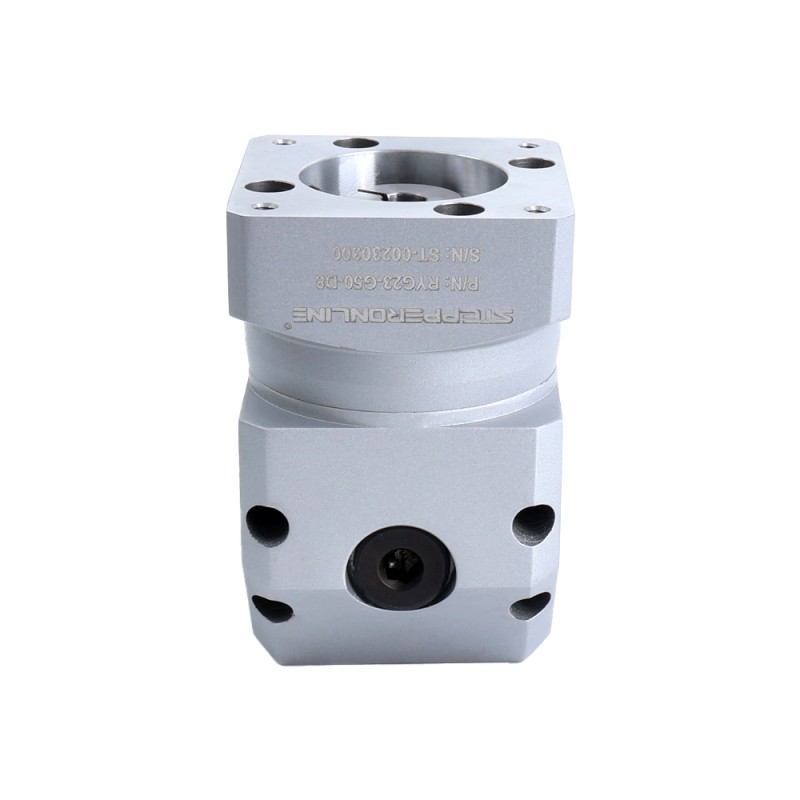 RYG Series Right Angle Planetary Gearbox Gear Ratio 50:1 Backlash 15arc-min for Nema 23 Stepper Motor