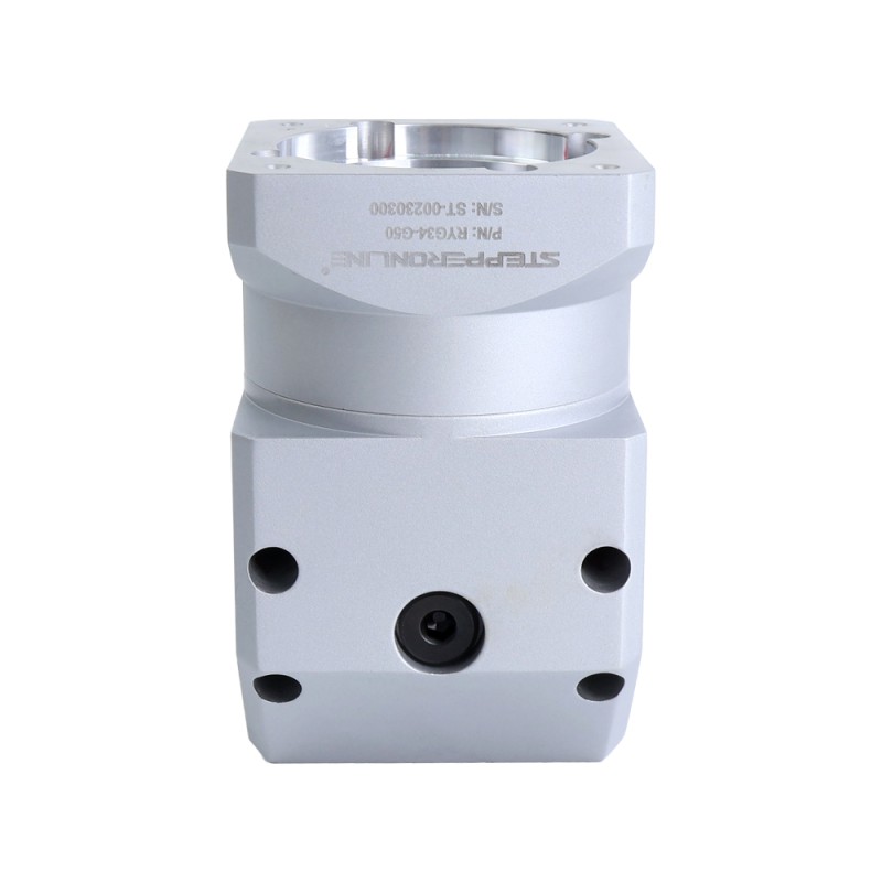 RYG Series Right Angle Planetary Gearbox Gear Ratio 50:1 Backlash 15arc-min for Nema 34 Stepper Motor