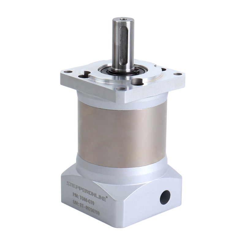 TG Series 60mm 70:1 Planetary Gearbox Backlash 15arc-min for Servo Motors