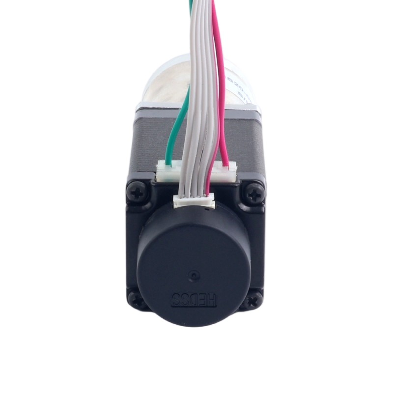 Nema 11 Closed-loop Geared Stepper L=51mm Gear Raio 100:1 Encoder 300PPR