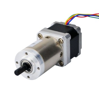 Nema 14 Stepper Motor Bipolar L=34mm w/ Gear Ratio 100:1 Planetary Gearbox