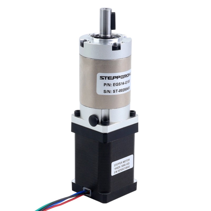 Nema 14 Stepper Motor Bipolar L=52mm w/ Gear Ratio 100:1 EG Series Planetary Gearbox
