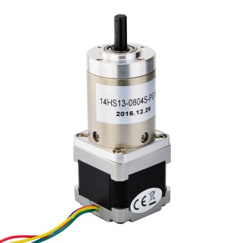Nema 14 Stepper Motor Bipolar L=34mm w/ Gear Ratio 100:1 Planetary Gearbox