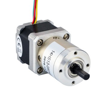 Nema 14 Stepper Motor Bipolar L=34mm w/ Gear Ratio 27:1 Planetary Gearbox