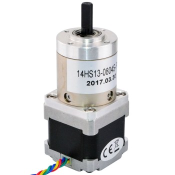 Nema 14 Stepper Motor Bipolar L=34mm w/ Gear Ratio 51:1 Planetary Gearbox