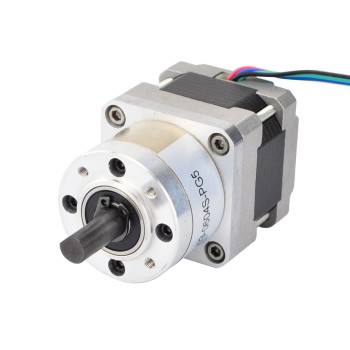 Nema 16 Stepper Motor Bipolar L=34mm w/ Gear Ratio 5:1 Planetary Gearbox