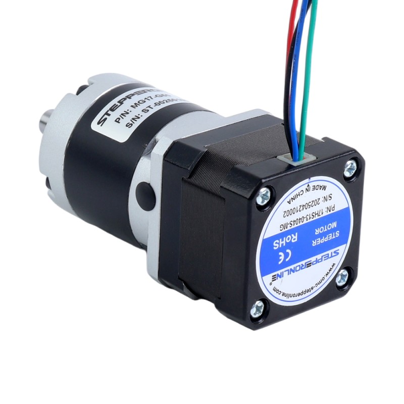 Nema 17 Stepper Motor Bipolar L=34mm w/ Gear Ratio 100:1 MG Series Planetary Gearbox