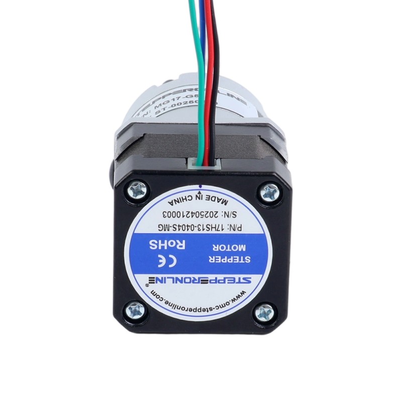 Nema 17 Stepper Motor Bipolar L=34mm w/ Gear Ratio 5:1 MG Series Planetary Gearbox