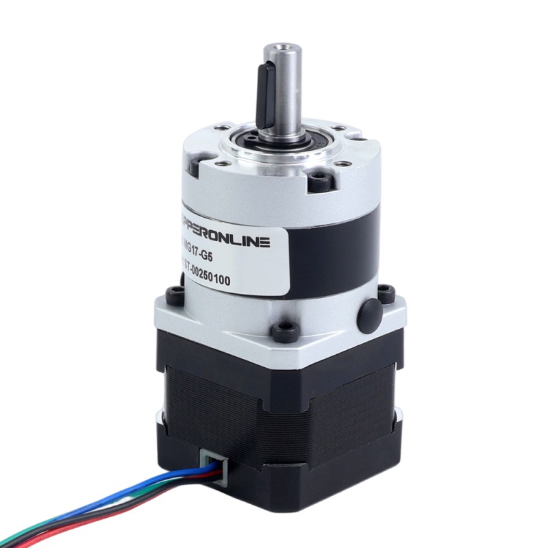 Nema 17 Stepper Motor Bipolar L=34mm w/ Gear Ratio 5:1 MG Series Planetary Gearbox