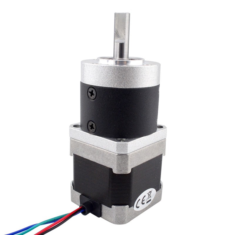 Nema 17 Stepper Motor L=39mm Gear Ratio 10:1 High Precision Planetary Gearbox