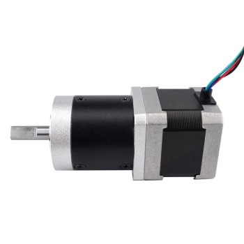 Nema 17 Stepper Motor L=39mm Gear Ratio 20:1 High Precision Planetary Gearbox