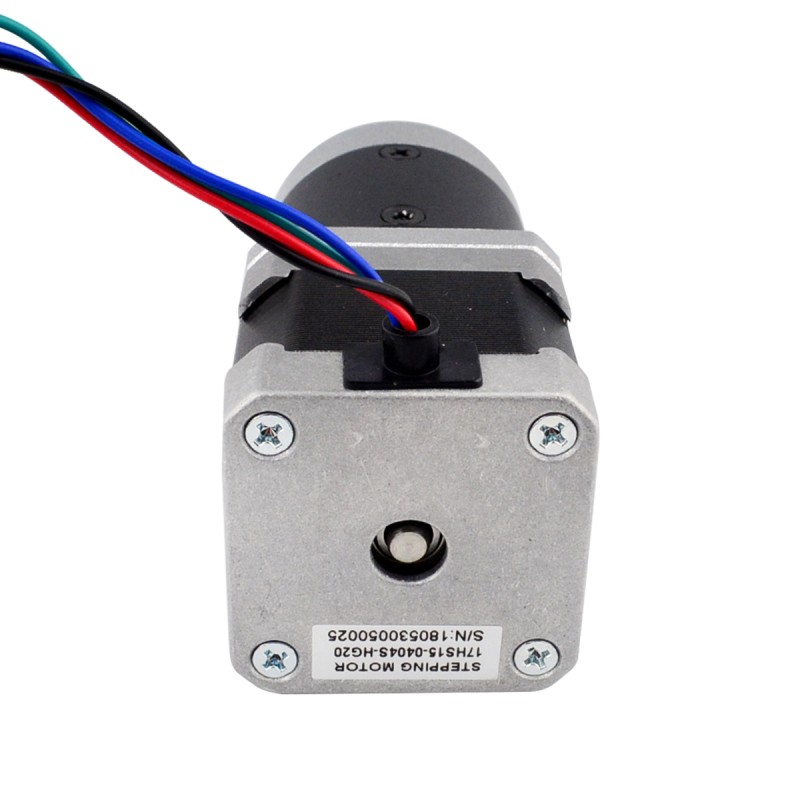 Nema 17 Stepper Motor L=39mm Gear Ratio 20:1 High Precision Planetary Gearbox