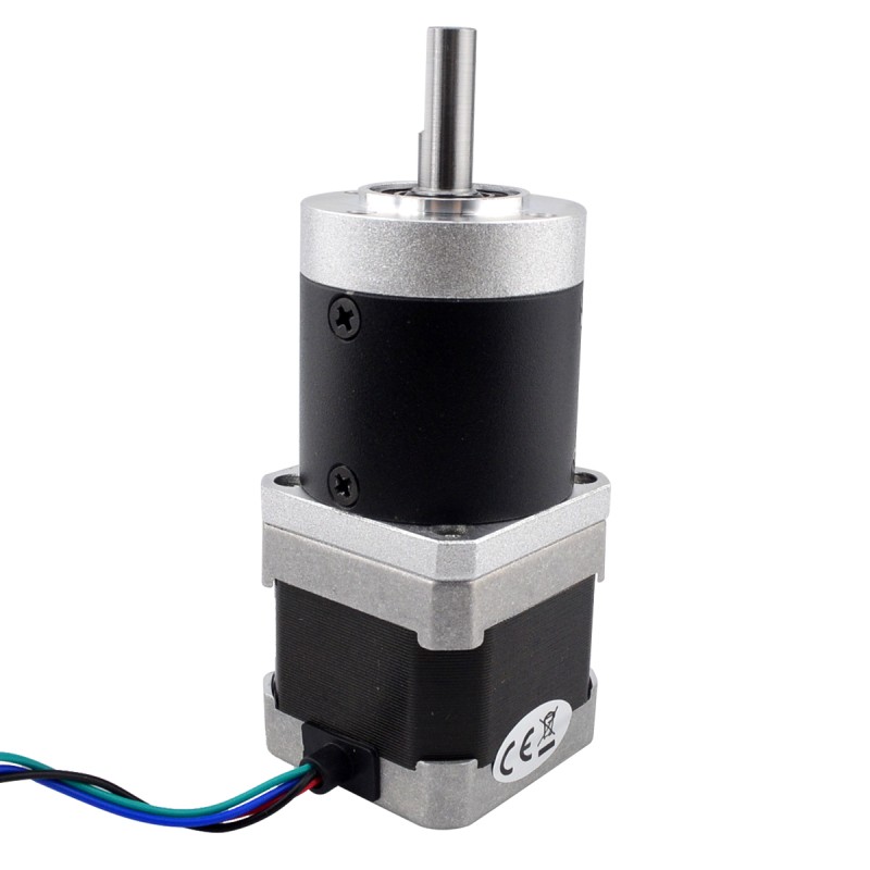 Nema 17 Stepper Motor L=39mm Gear Ratio 20:1 High Precision Planetary Gearbox