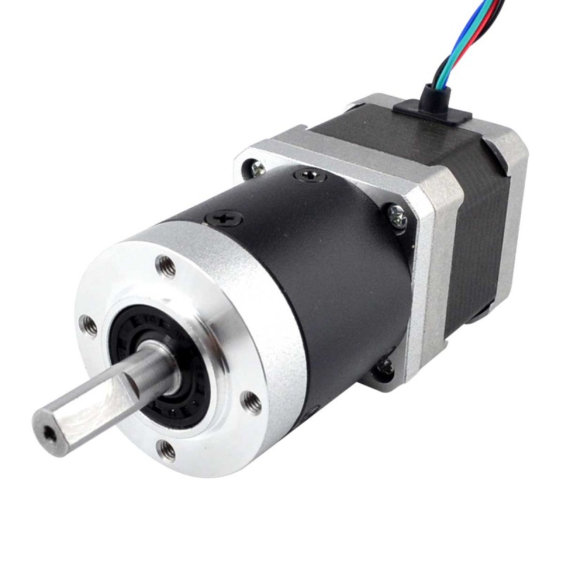 Nema 17 Stepper Motor L=39mm Gear Ratio 20:1 High Precision Planetary Gearbox
