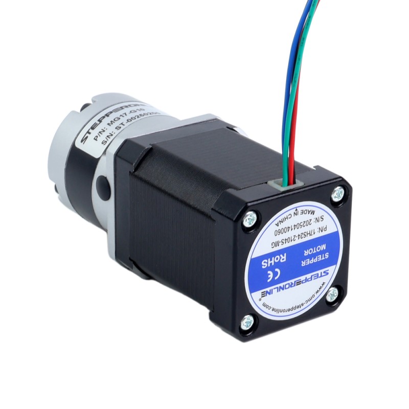 Nema 17 Stepper Motor Bipolar L=60mm w/ Gear Ratio 10:1 MG Series Planetary Gearbox