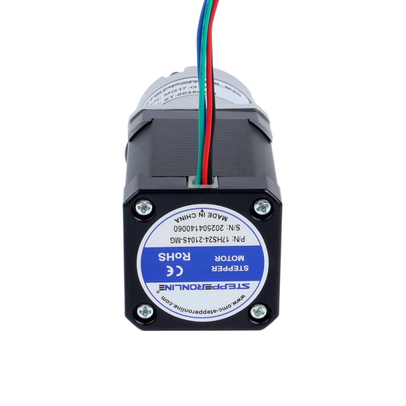 Nema 17 Stepper Motor Bipolar L=60mm w/ Gear Ratio 10:1 MG Series Planetary Gearbox