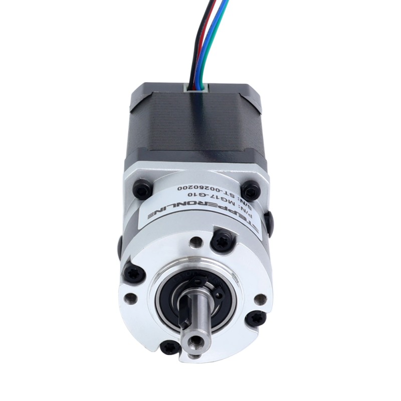Nema 17 Stepper Motor Bipolar L=60mm w/ Gear Ratio 10:1 MG Series Planetary Gearbox