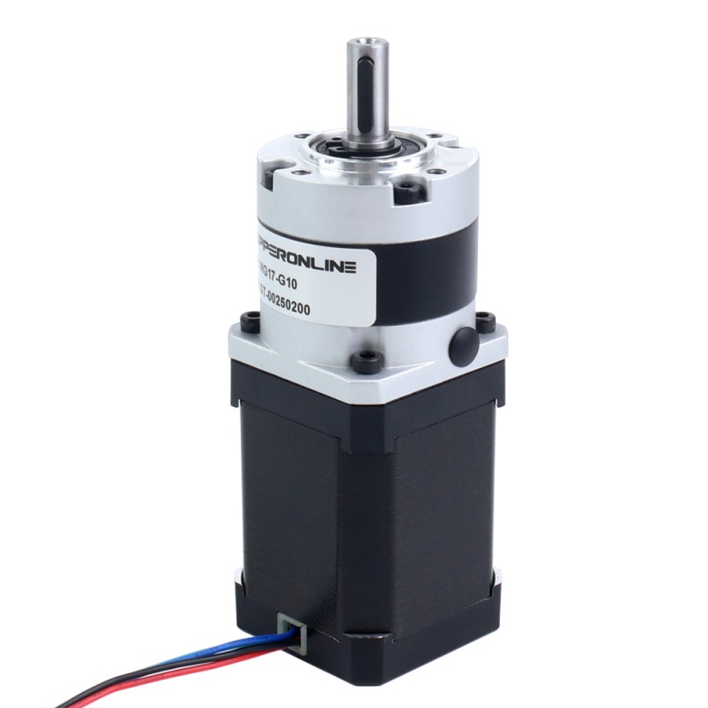 Nema 17 Stepper Motor Bipolar L=60mm w/ Gear Ratio 10:1 MG Series Planetary Gearbox