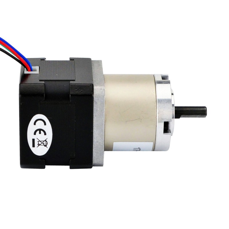 Nema 17 Stepper Motor Bipolar L=34mm w/ Gear Ratio 27:1 Planetary Gearbox