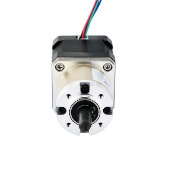 Nema 17 Stepper Motor Bipolar L=40mm w/ Gear Ratio 27:1 Planetary Gearbox