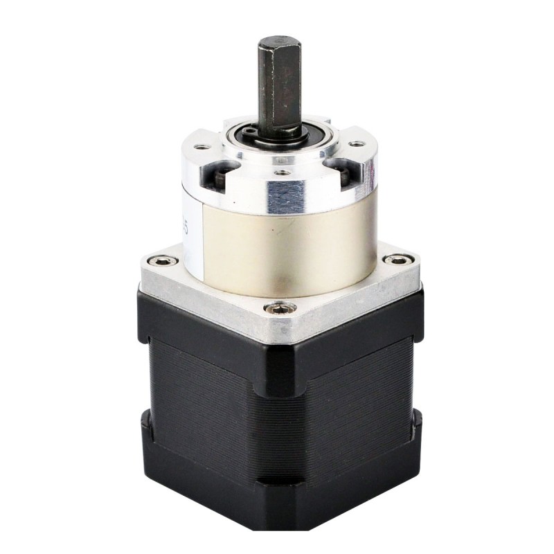 Nema 17 Stepper Motor Bipolar L=40mm w/ Gear Ratio 5:1 Planetary Gearbox