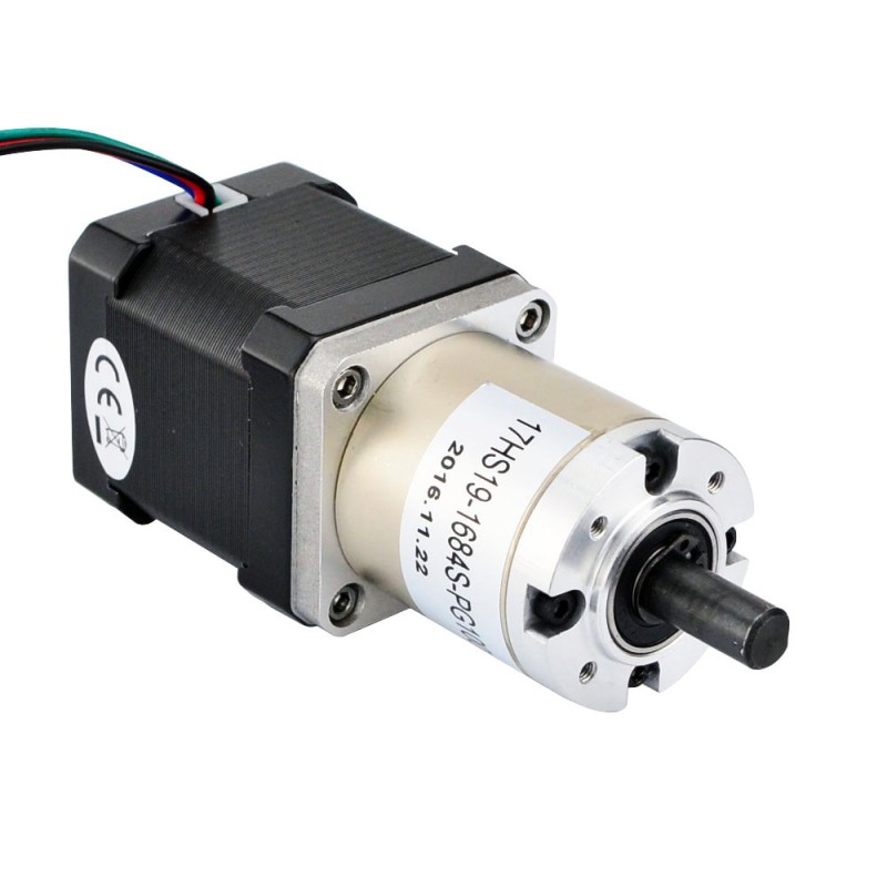 Nema 17 Stepper Motor Bipolar L=48mm w/ Gear Ratio 100:1 Planetary Gearbox
