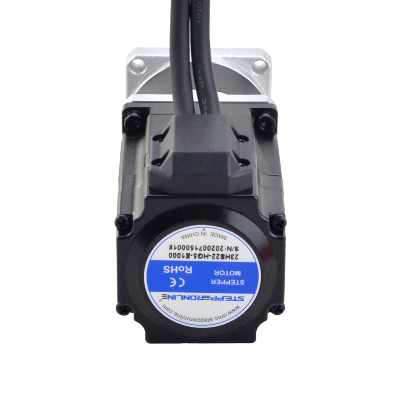 Nema 23 Closed Loop Stepper Motor L=56mm Gear Ratio 5:1 High Precision Planetary Gearbox