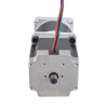 Nema 23 Dual Shaft Stepper Motor L=55mm Gear Ratio 50:1 High Precision Planetary Gearbox 9.5mm Rear Shaft Length