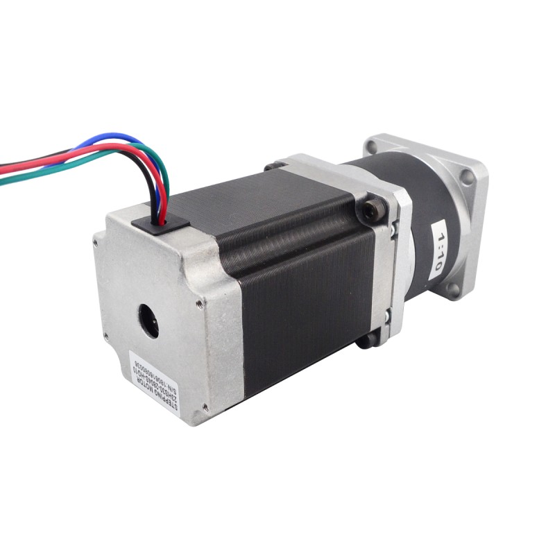 Nema 23 Stepper Motor L=76mm Gear Ratio 10:1 High Precision Planetary Gearbox