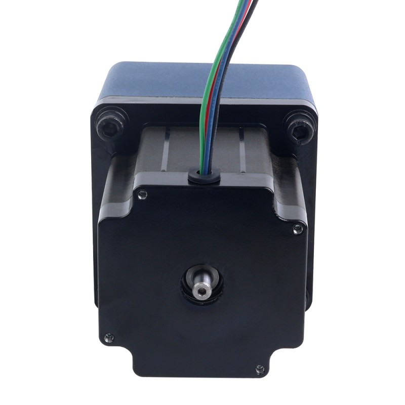 Nema 34 Stepper Bipolar L=98mm w/ Rear Shaft & Gear Ratio 20:1 Spur Gearbox