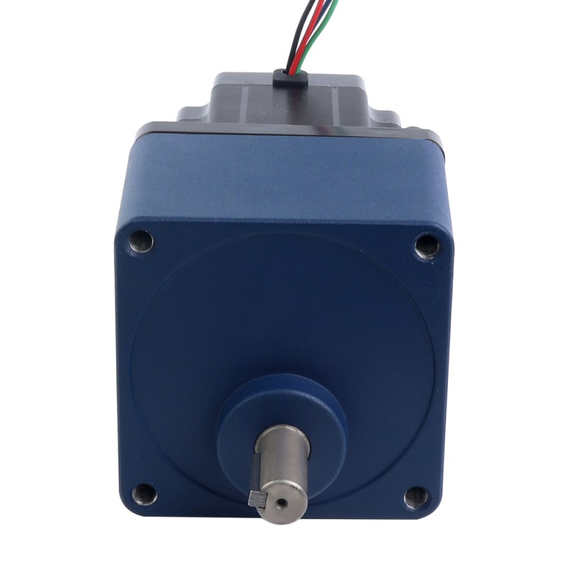 Nema 34 Stepper Bipolar L=98mm w/ Rear Shaft & Gear Ratio 20:1 Spur Gearbox