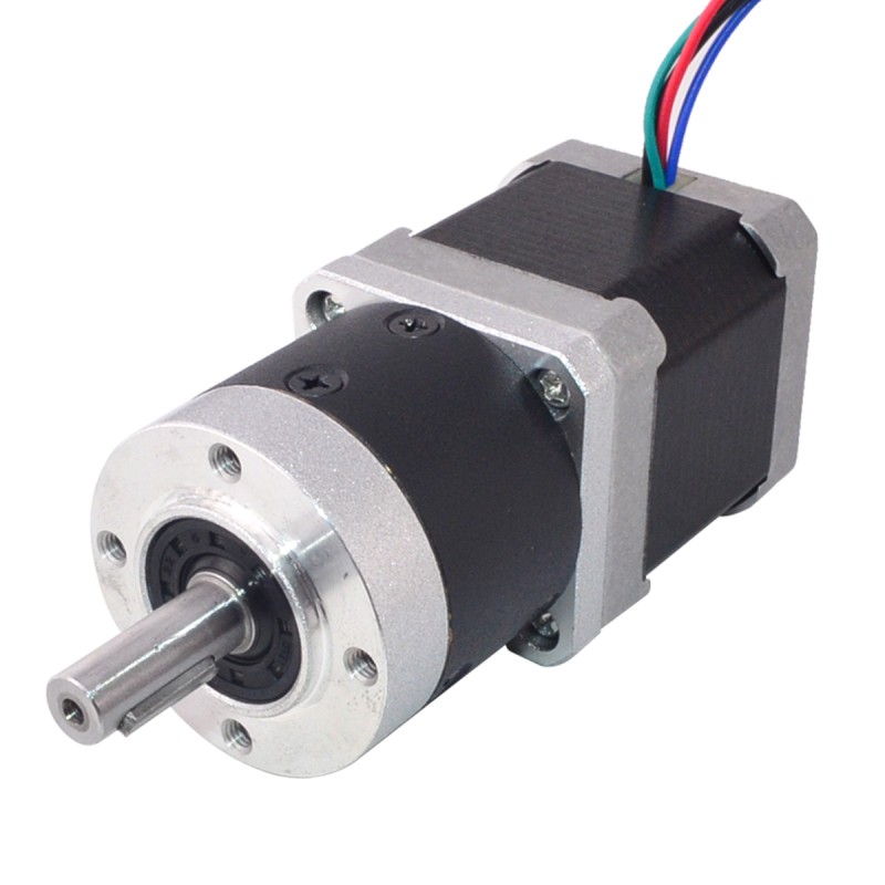 Nema 17 Stepper Motor L=48mm Gear Ratio 10:1 High Precision Planetary Gearbox