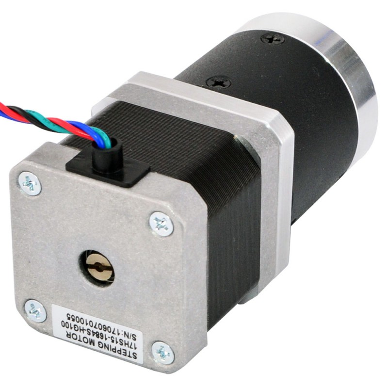 Nema 17 Stepper Motor L=39mm Gear Ratio 100:1 High Precision Planetary Gearbox