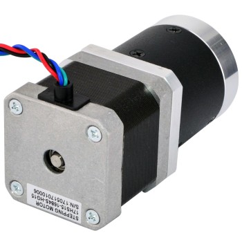 Nema 17 Stepper Motor L=39mm Gear Ratio 15:1 High Precision Planetary Gearbox