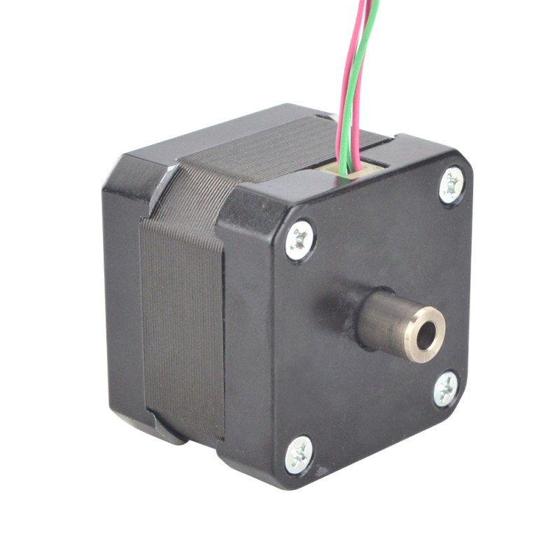 Nema 17 Hollow Shaft Stepper Motor Bipolar 0.25Nm(35.4oz.in) 1.5A 42x42x33.8mm