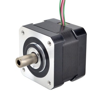 Nema 17 Hollow Shaft Stepper Motor Bipolar 0.25Nm(35.4oz.in) 1.5A 42x42x33.8mm