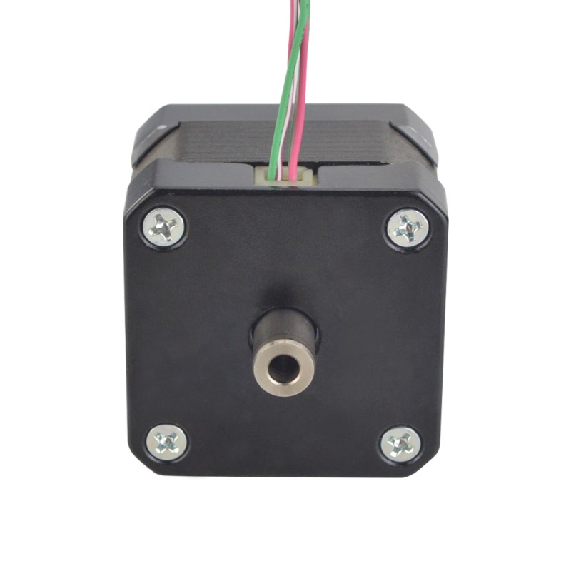 Nema 17 Hollow Shaft Stepper Motor Bipolar 0.25Nm(35.4oz.in) 1.5A 42x42x33.8mm