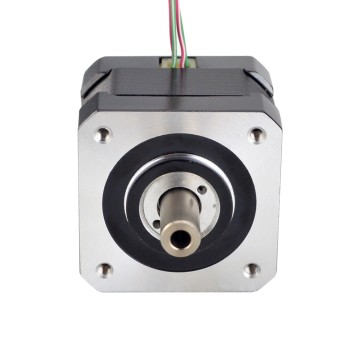 Nema 17 Hollow Shaft Stepper Motor Bipolar 0.25Nm(35.4oz.in) 1.5A 42x42x33.8mm